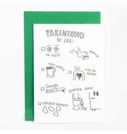 Studio Flash Wenskaart - Parenthood - Postkaart + Envelop