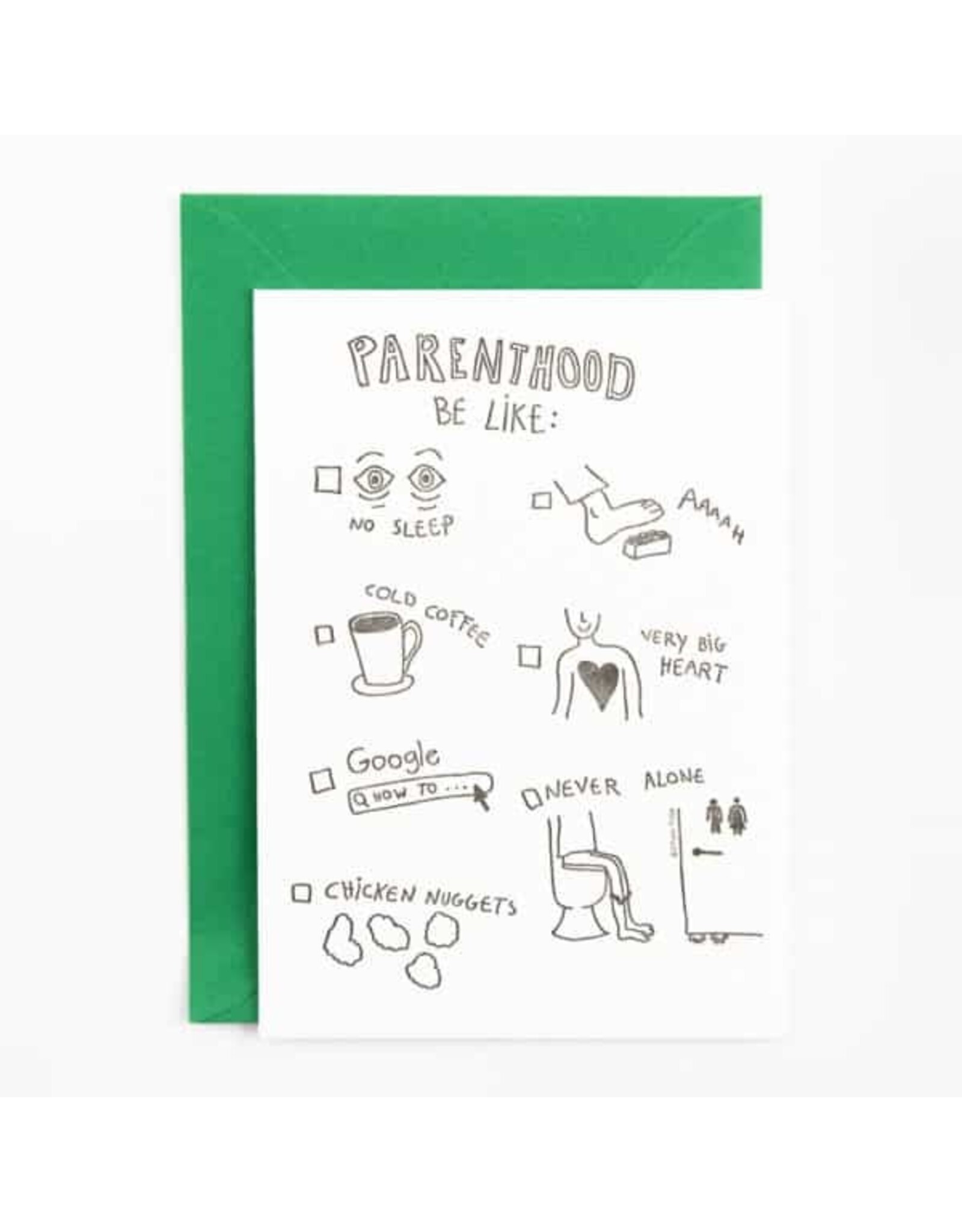 Studio Flash Wenskaart - Parenthood - Postkaart + Envelop