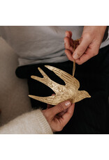 Ikpakjein Hanger Gouden Vogel - Veel moois toegewenst