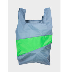 Susan Bijl Shopping bag L, Fuzz & Greenscreen - 37,5 x 69 x 34cm