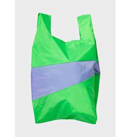 Susan Bijl Shopping bag L, Greenscreen & Treble - 37,5 x 69 x 34cm