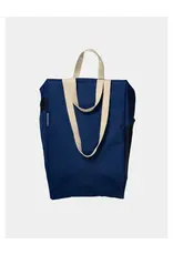 Susan Bijl Tote Bag M, Navy & Water - 30 x 49 x 18 cm