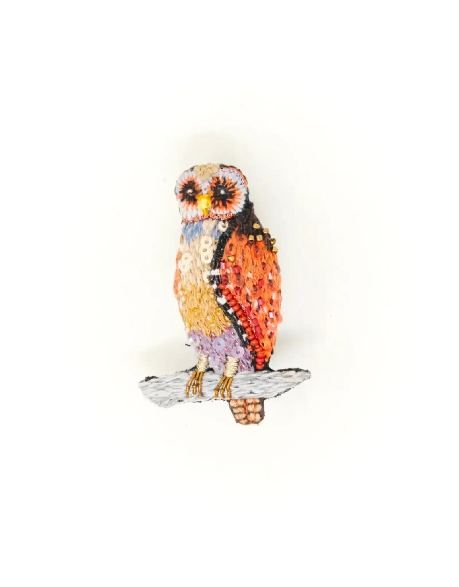 Trovelore Broche - Bay owl