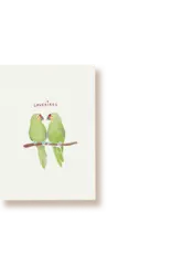 Tucán y limón Wenskaart - Lovebirds - Postkaart + Envelop