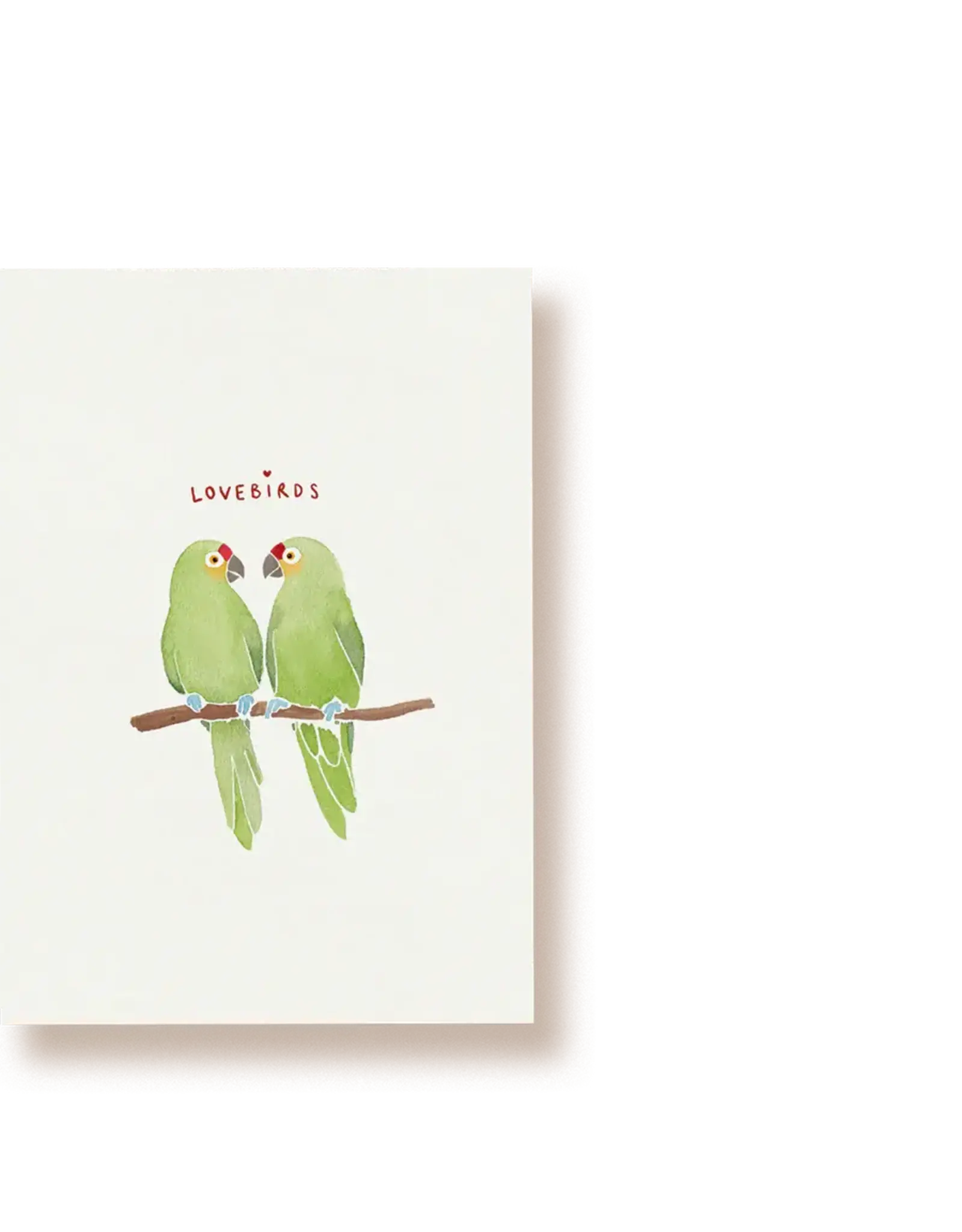 Tucán y limón Wenskaart - Lovebirds - Postkaart + Envelop