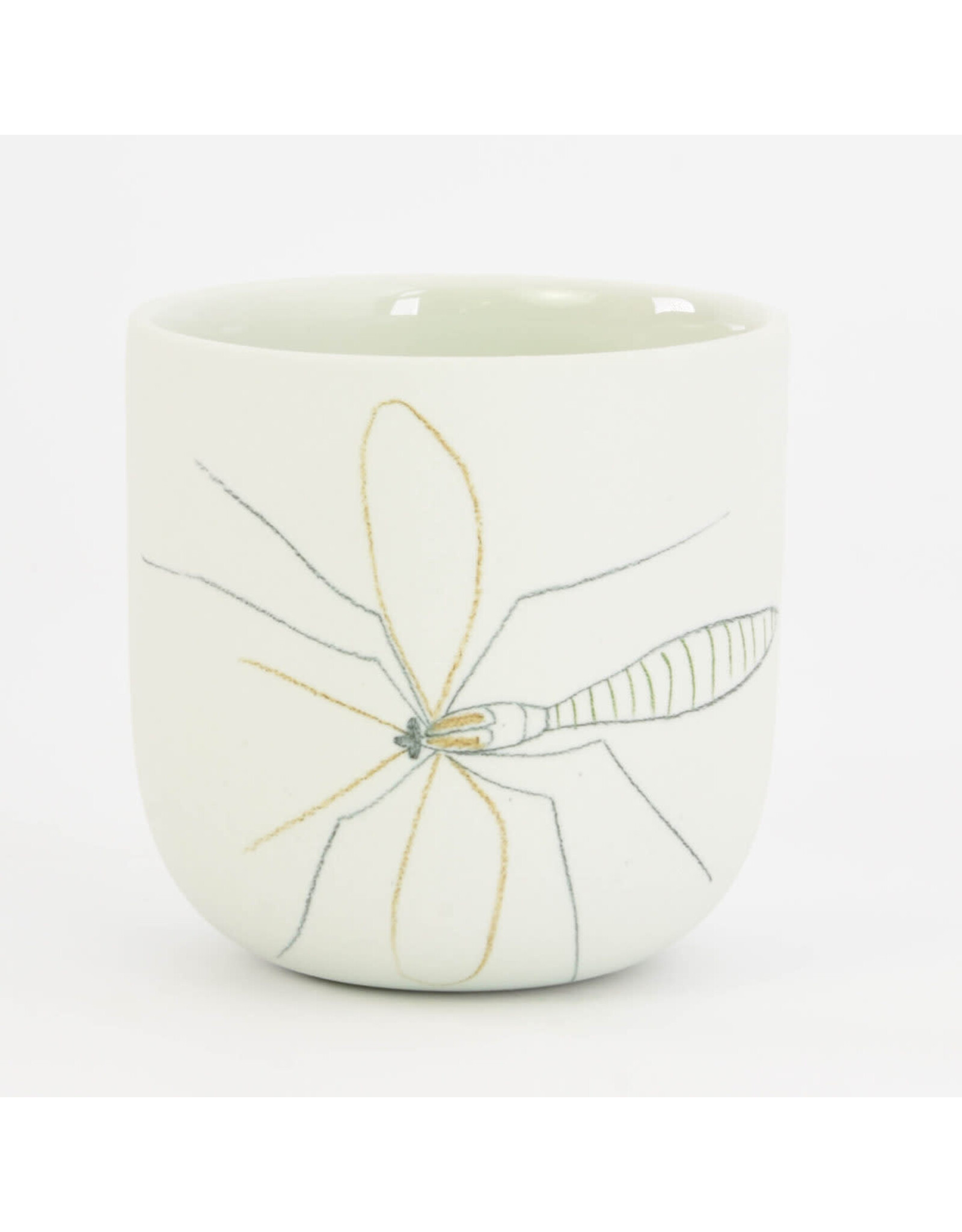 Studio Harm & Elke Cup insect, XL - Mint - Ø7,5 × 7 cm