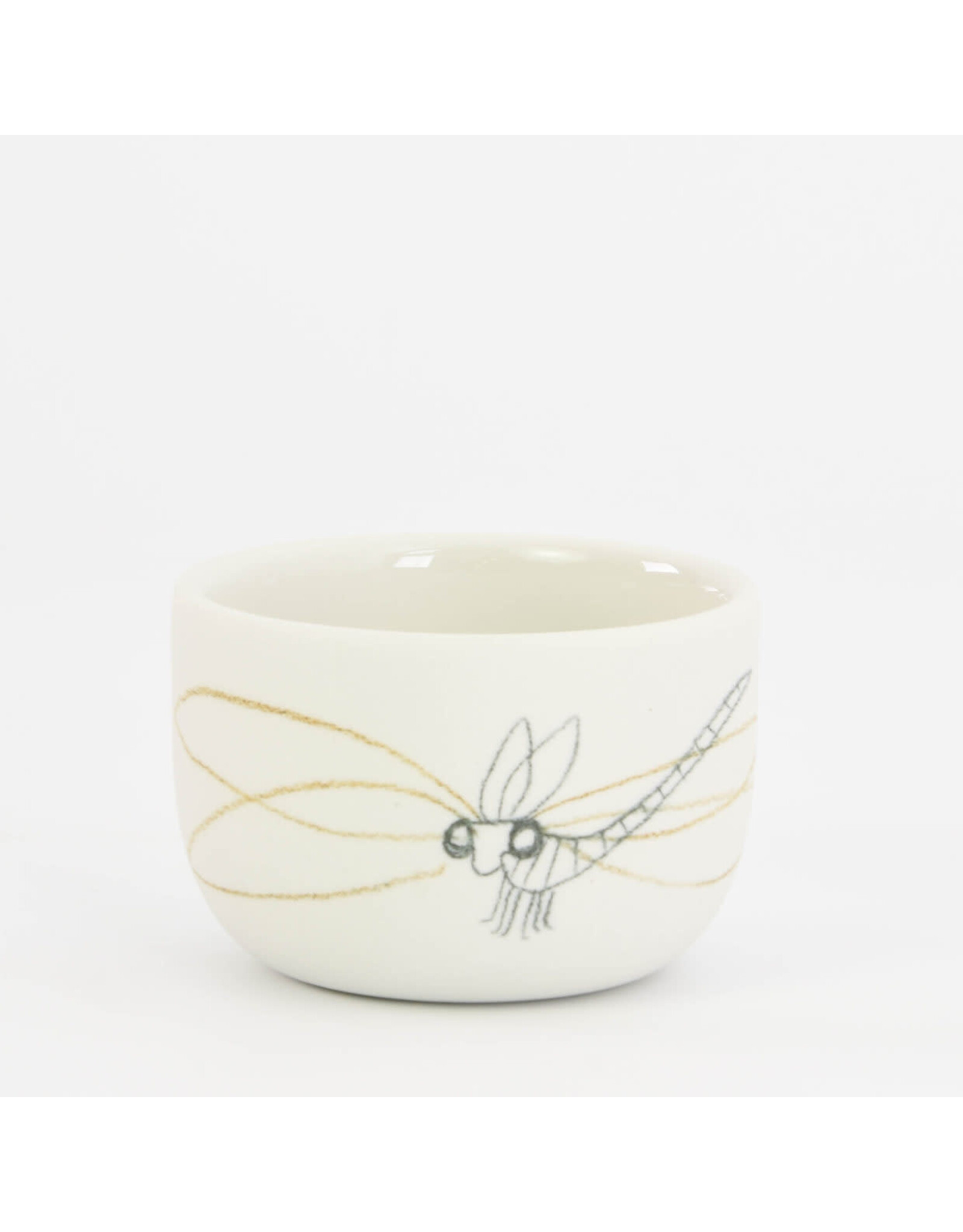 Studio Harm & Elke Cup insect, M - White - Ø7,1 × 5,3 cm