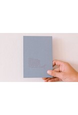 verhalenboetiek Wenskaart - Gedicht 'warm hart' - Postkaart + Envelop