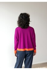 Wolvis Evelyn Jumper - Fuchsia - 100% Merino