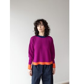 Wolvis Evelyn Jumper - Fuchsia - 100% Merino