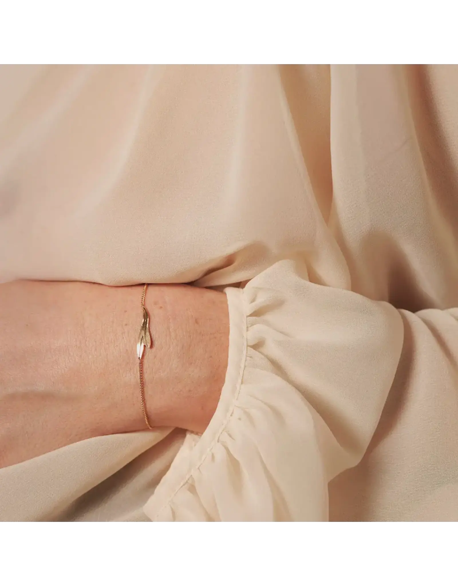 Nadja Carlotti Armband Calice - Messing Verguld