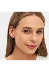 Lulu Copenhagen Oorbel Stud M - Color Ball, Pink - Single - 4mm