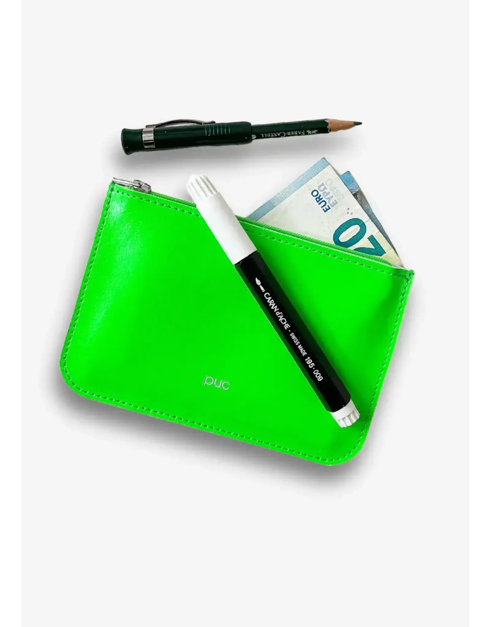 Puc Easy Wallet Big - Neon Green