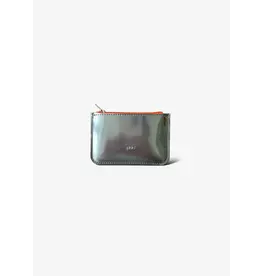 Puc Easy Wallet, Metallic silver - Neon orange