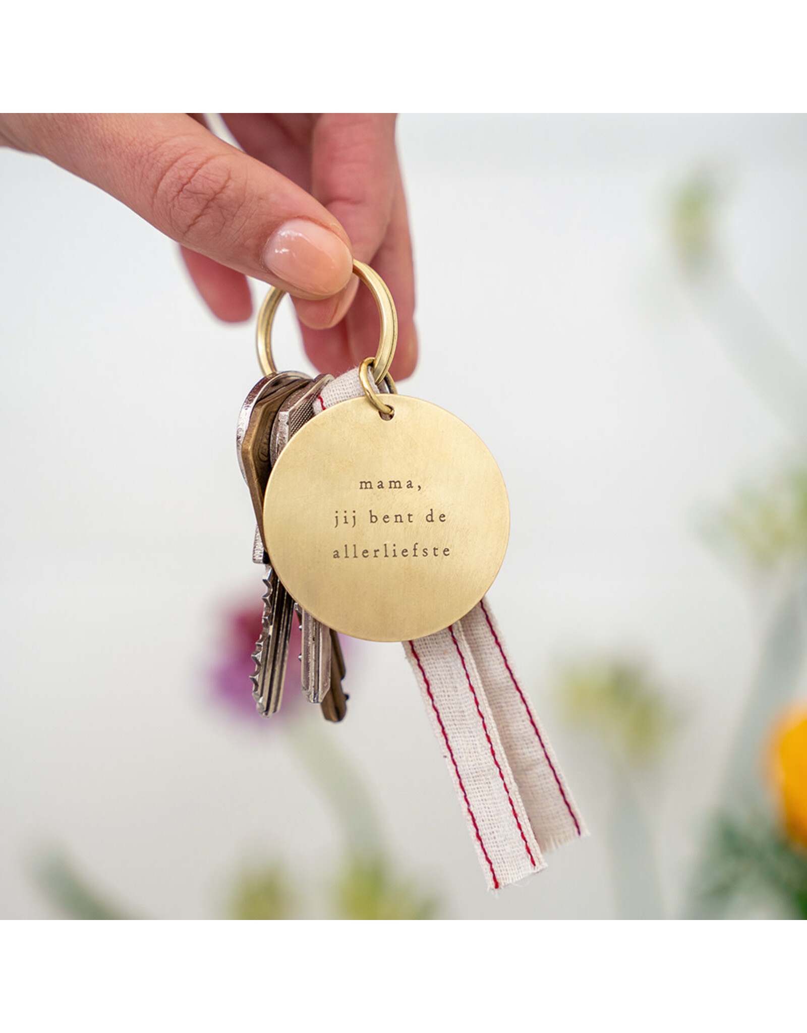 Ikpakjein Sleutelhanger - Mama, jij bent de allerliefste