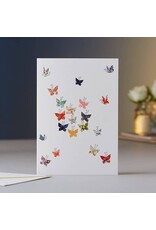 Eloise Hall Wenskaart - Butterfly Cloud - Dubbele Kaart + Envelop