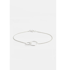 Studio MHL Armband MHL - Ovaal van draad - Zilver925