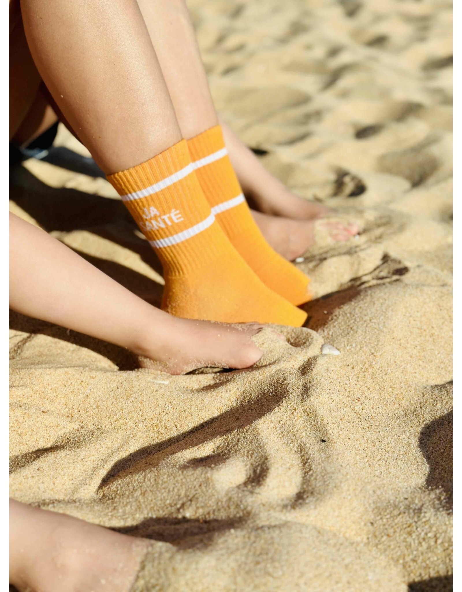 Sock The City Gentse sokken - Ja santé - oranje - Katoen - One size