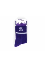 Gentse sokken Gentse sokken - Paars/ Vré wijs - Katoen - One size