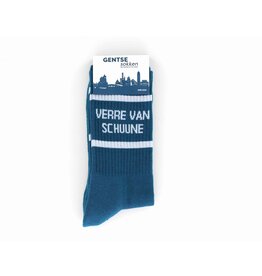 Gentse sokken Gentse sokken - Verre van schuune, Schuune van verre  - Katoen - One size
