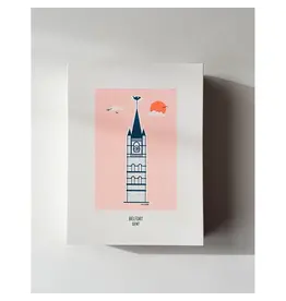 mmmMar Wenskaart  - Belfort - Postkaart met envelop