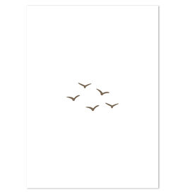 Happy Few Wenskaart - Vogelvlucht - Postkaart + Envelop
