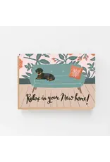 Lomond Paper Co Wenskaart - Relax in your new home - Dubbele kaart + Envelop