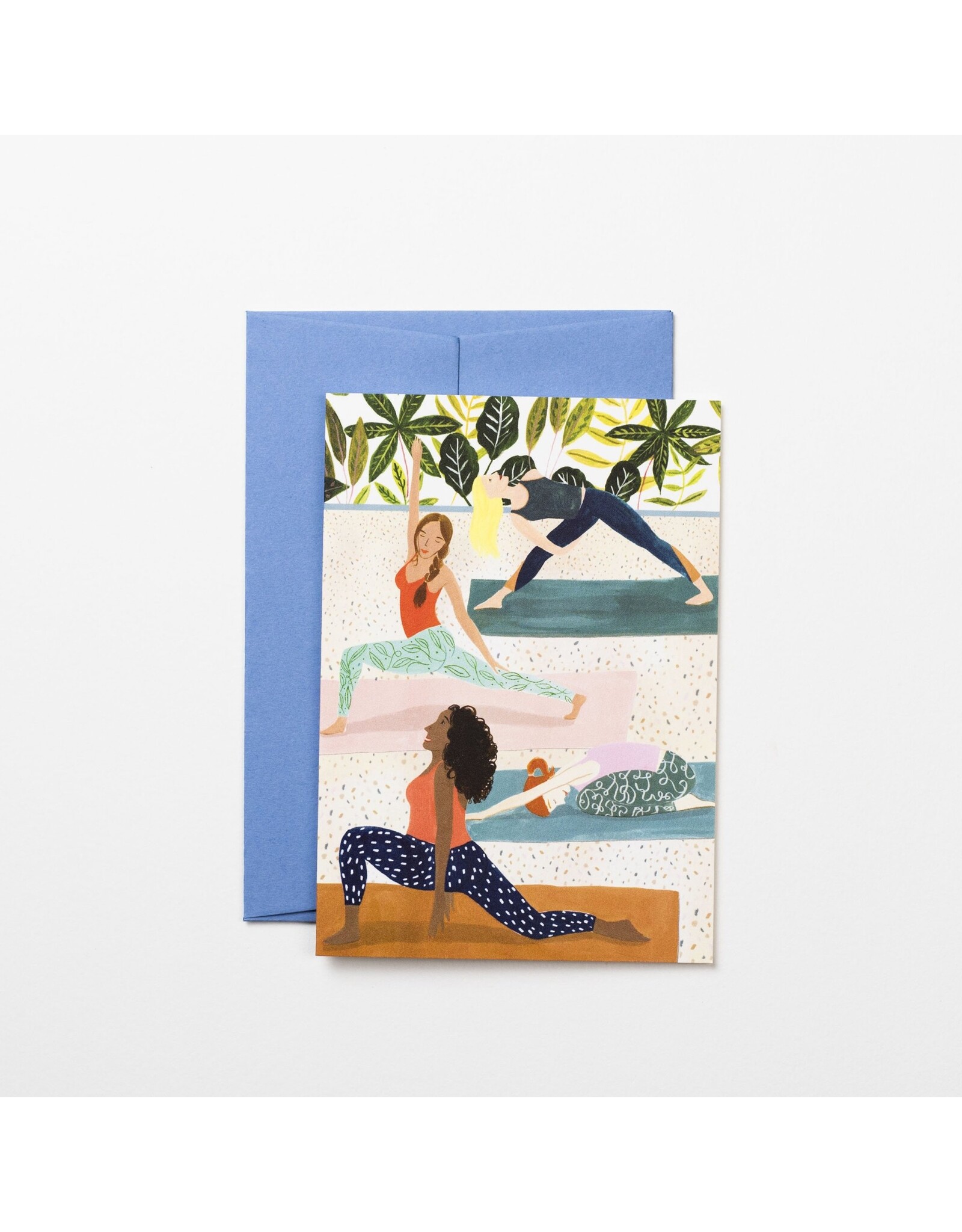 Peggy & Kate Wenskaart - Ladies that lunge - Dubbele kaart + Envelop