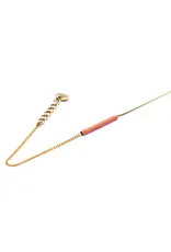 Nadja Carlotti Armband Stella - Rose - Messing verguld  - Lengt 16 cm + 2 cm - Tube 2 x 0,2 cm