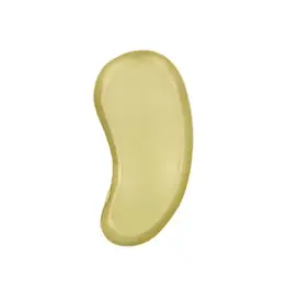 Zusss Organisch Bord metaal M - Goud - 22,5 x 45 x 4cm
