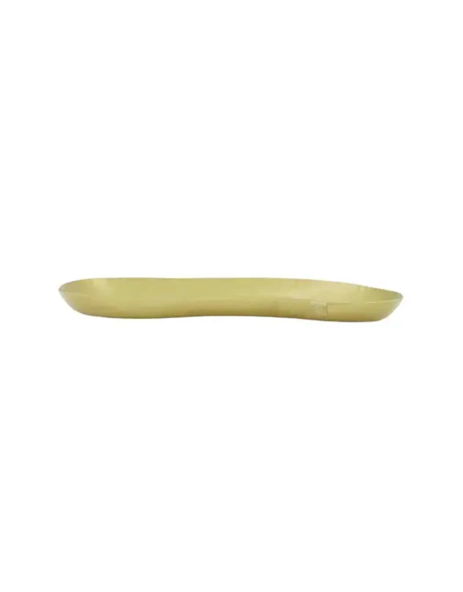 Zusss Organisch Bord metaal M - Goud - 22,5 x 45 x 4cm