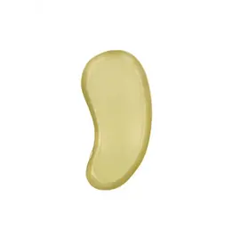 Zusss Organisch bord metaal  S - Goud - 16 x 32 x 2,5cm