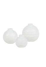 Raeder Kerstbal vaasjes - Set v 3 - Ø 4-6cm x 4,5/6,5 cm