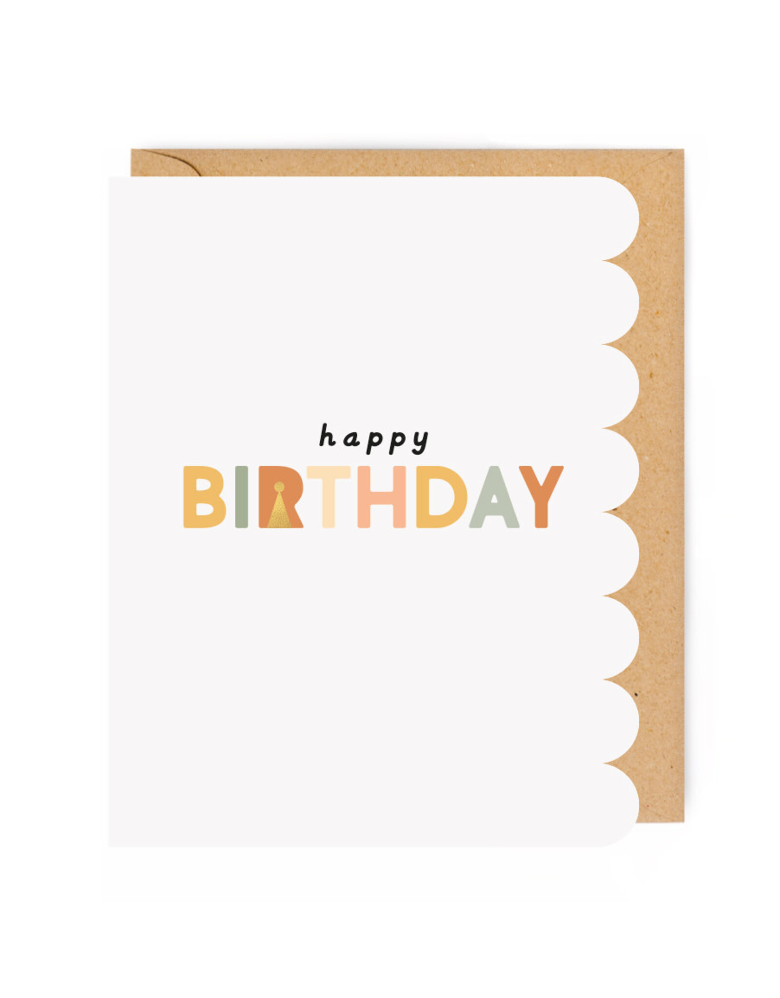 Enfant Terrible Wenskaart XL - Happy birthday - Dubbele kaart + Envelop - 19x24cm