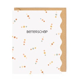 Enfant Terrible Wenskaart XL - Beterschap - Dubbele kaart + Envelop - 19x24cm