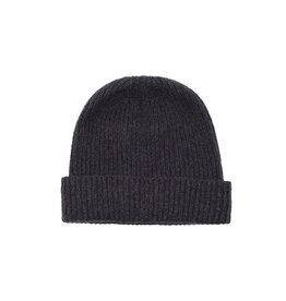Wolvis Wolvis Beanie - Charcoal - 100% Merinowol