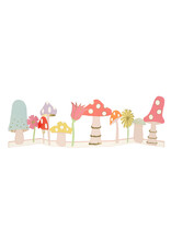 Meri Meri Wenskaart - Mushroom Concertina + Envelop