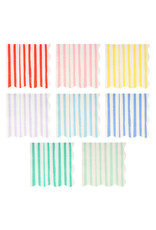 Meri Meri Servetten L - Mixed Stripe - 16,5 x 16,5 cm - 16st in 8 kleuren