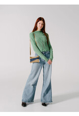 Susan Bijl Pouch S,  Camel & Navy - 19 x 13cm