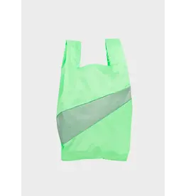 Susan Bijl Shopping bag M, Error & Grey - 27 x 55 x 18 cm