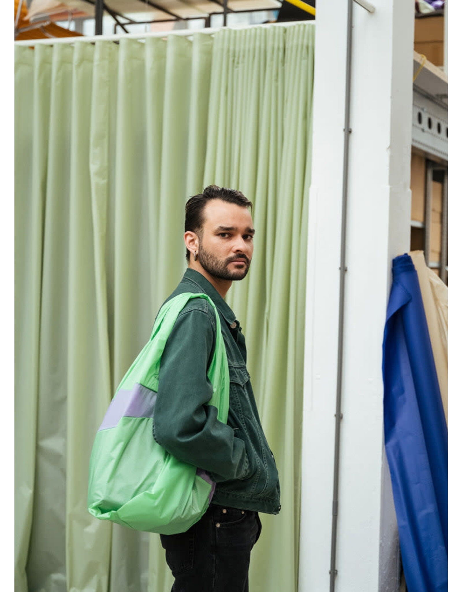 Susan Bijl Shopping bag L, Error & Idea - 37,5 x 69 x 34cm