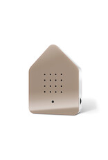 Zwitscherbox Zwitscherbox Taupe - Geluiden: Merel  - B 11 x H 14,5 x D 3,5 cm