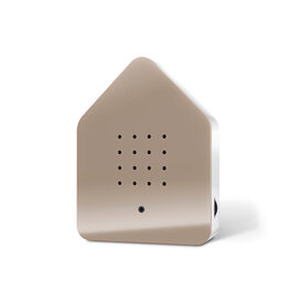 Zwitscherbox Zwitscherbox Taupe - Geluiden: Merel  - B 11 x H 14,5 x D 3,5 cm