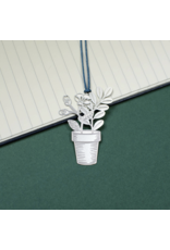 Toutsimplement Metalen Bladwijzer - Pot de fleur