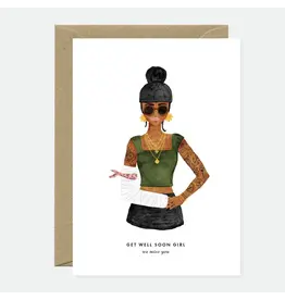All The Ways to Say Wenskaart - Get well soon - Dubbele kaart + Envelop