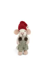 Gry & Sif Muis Baby  - Groene broek