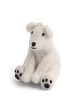 Gry & Sif Ijsbeer zittend - 7x5x5 cm