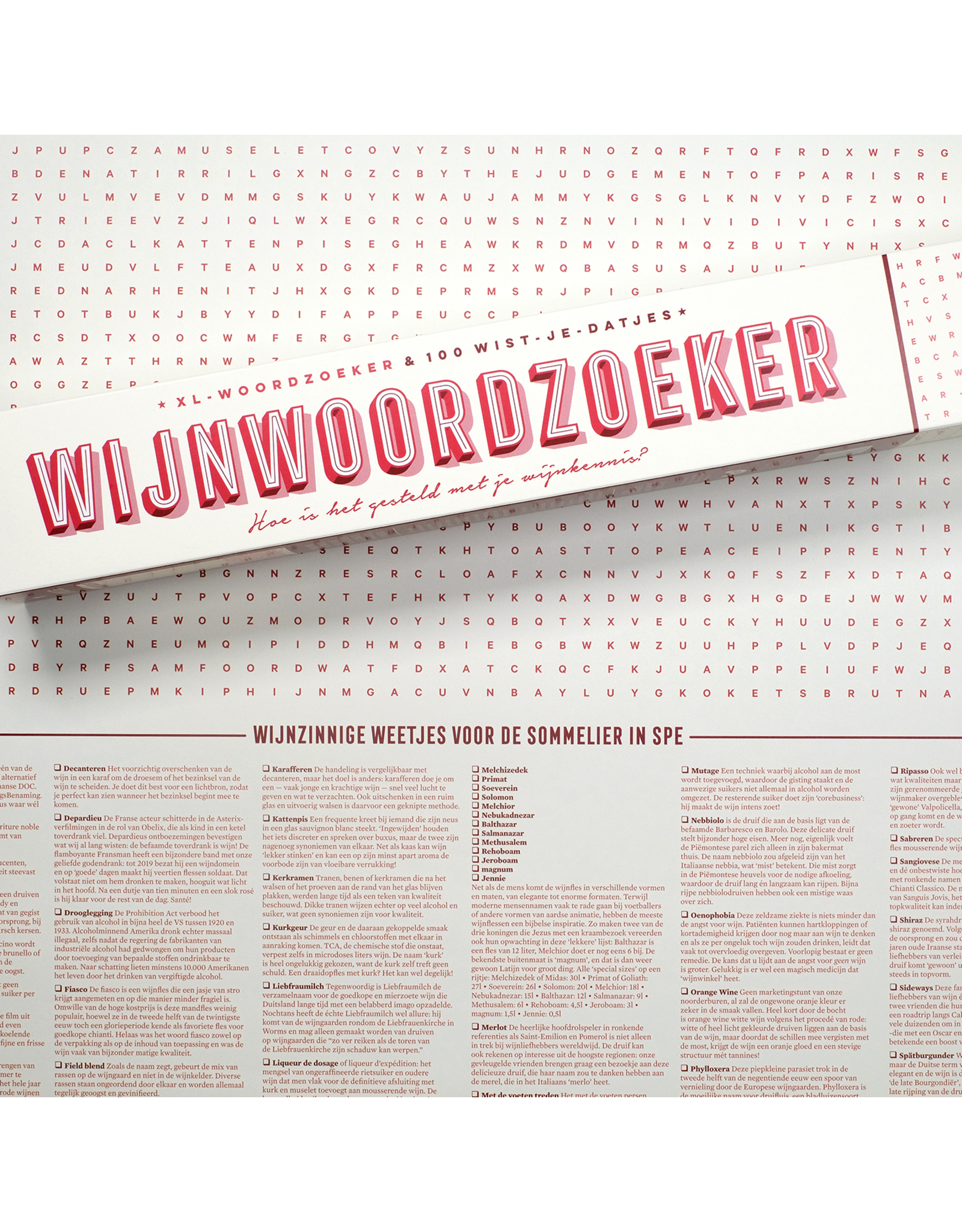 Stratier Spelposter XL - Wijnposter