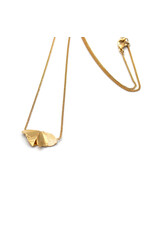 Nadja Carlotti Ketting - Murmure - Messing verguld