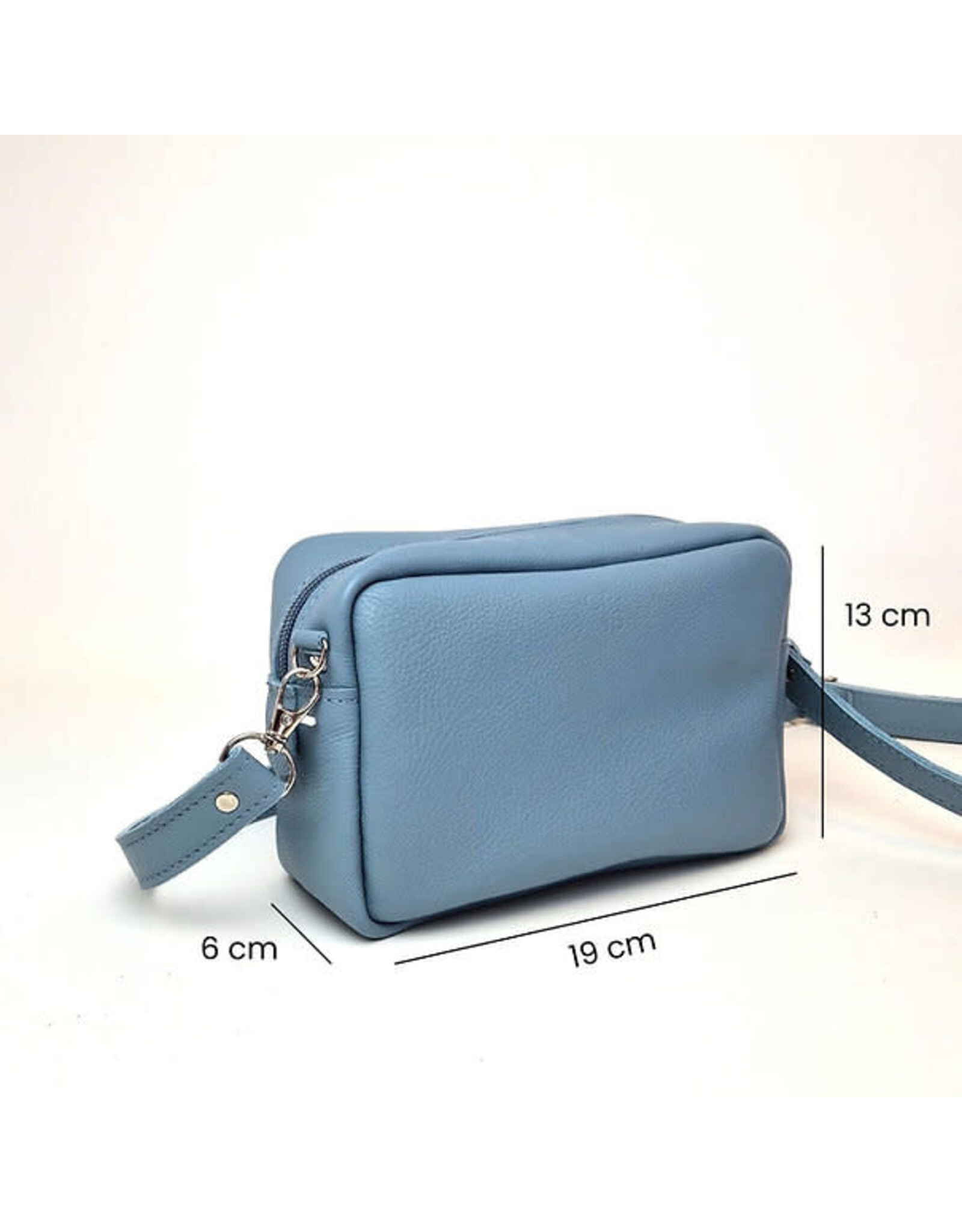 By Cris Valencia Bag - Zinkblauw